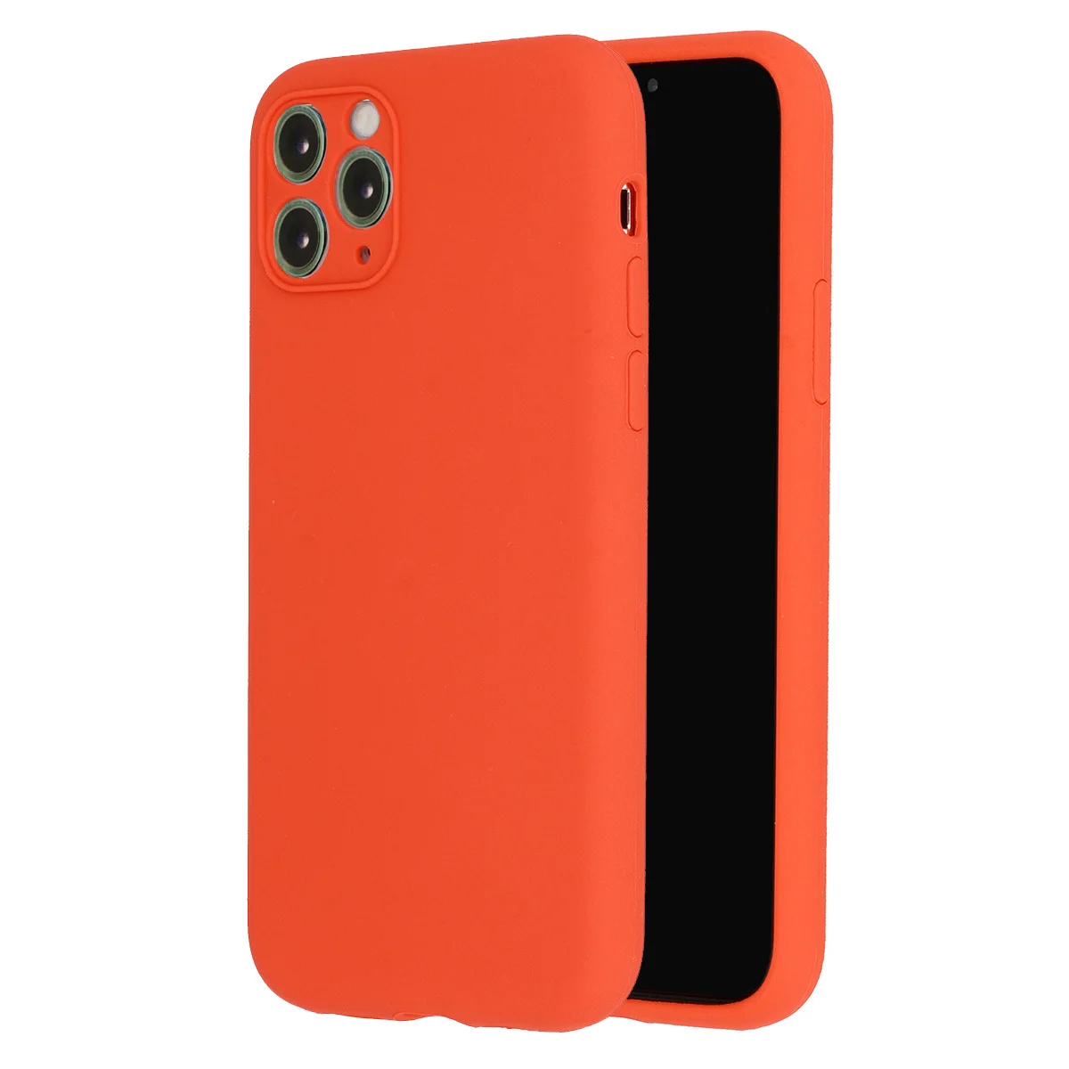 Pouzdro Vennus case Silicone Lite iPhone 12 Pro Max - Oranžové