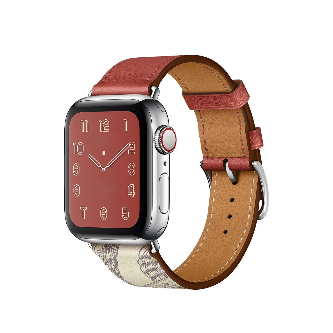 Řemínek iMore Single Tour Apple Watch Series 3/2/1 (38mm) - Cihla/Beton