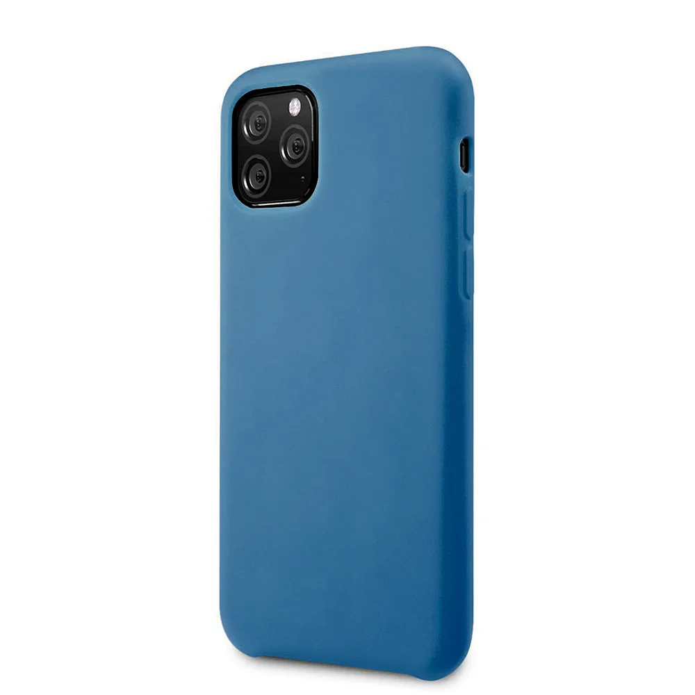 Pouzdro Vennus case Silicone Lite iPhone 12 - Modré