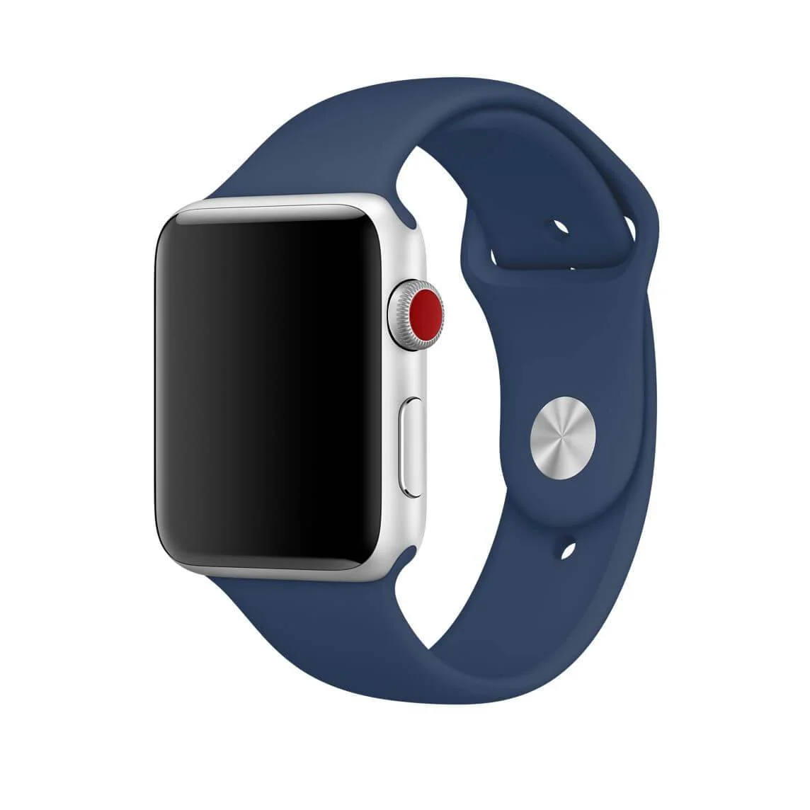 Řemínek iMore SmoothBand pro Apple Watch Series 9/8/7 (45mm) - Kobaltově modrý