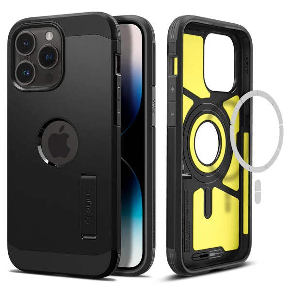 Pouzdro Spigen Tough Armor MagFit Apple iPhone 14 Pro - Black