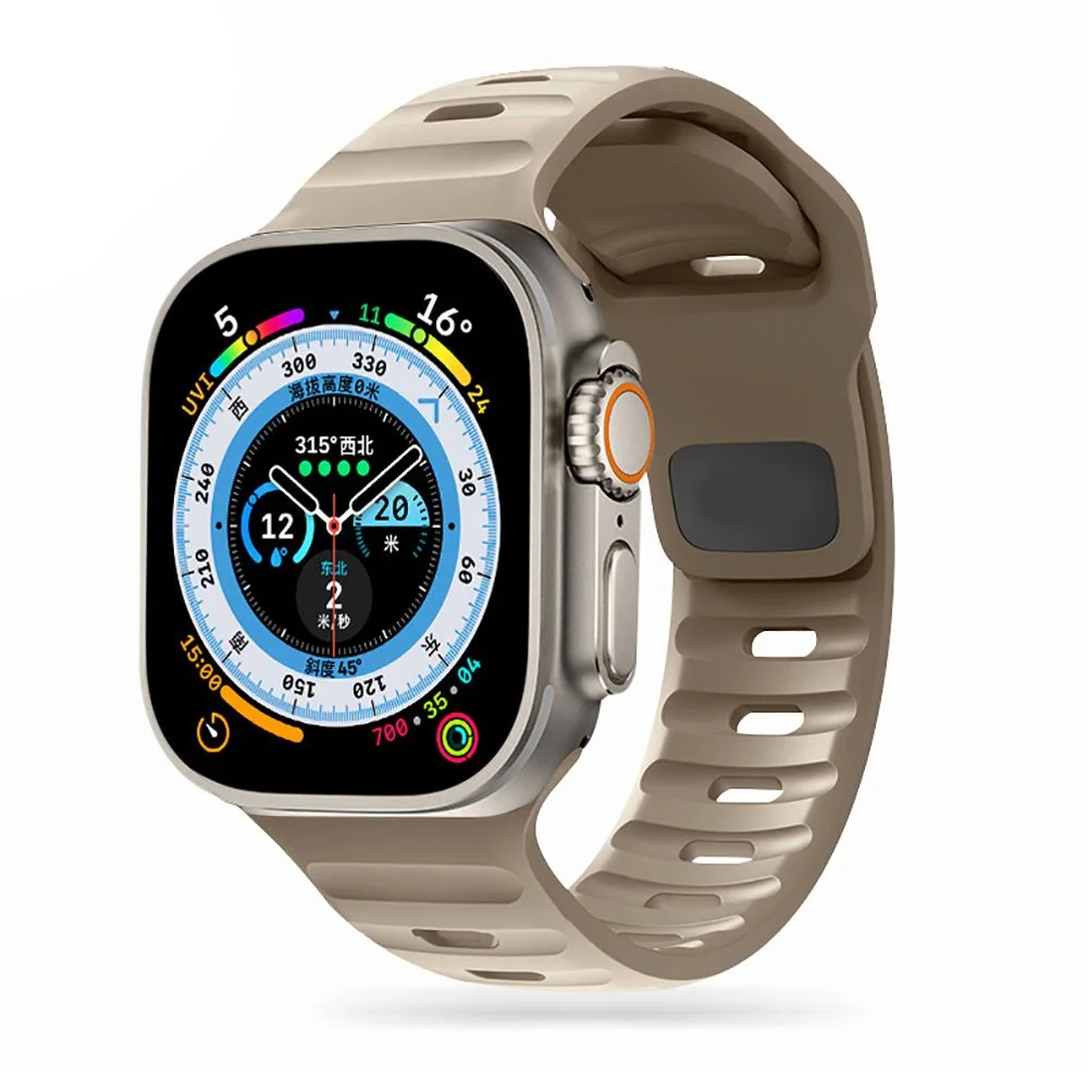 Tech-Protect IconBand LINE pro Apple Watch 4/5/6/7/8/9/SE a Ultra 1/2 (44/45/49mm) - Limetkový - Béžová