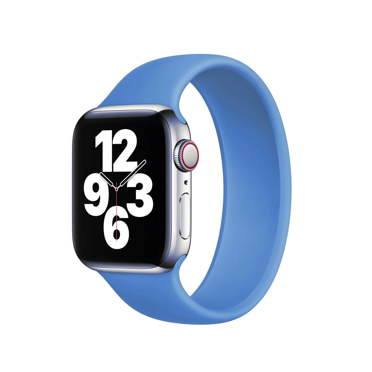 Řemínek iMore Solo Loop Apple Watch Series 4/5/6/SE 40mm - Modrá (XS)