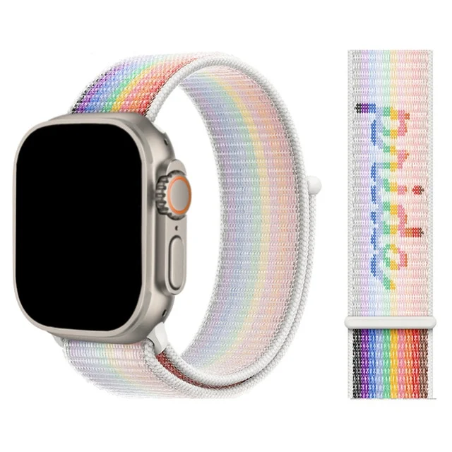 Řemínek iMore NYLON Apple Watch Series 4/5/6/SE 40mm - Pride 2022