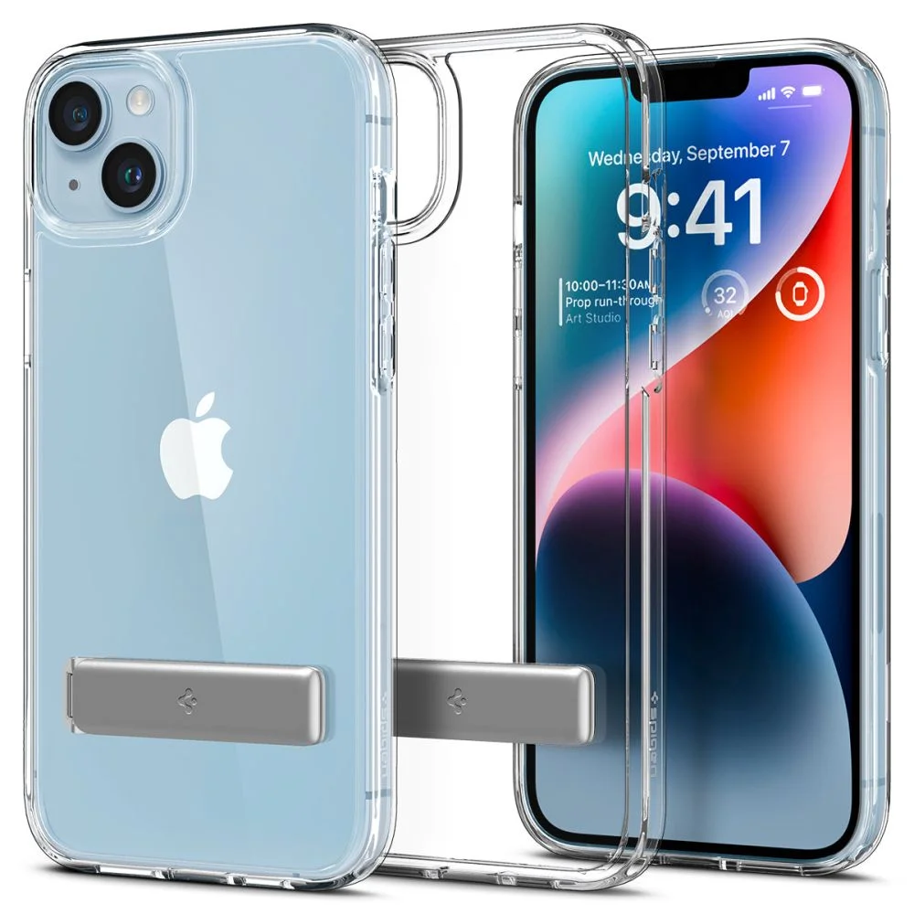 Pouzdro SPIGEN ULTRA HYBRID ”S” IPHONE 14 CRYSTAL čiré