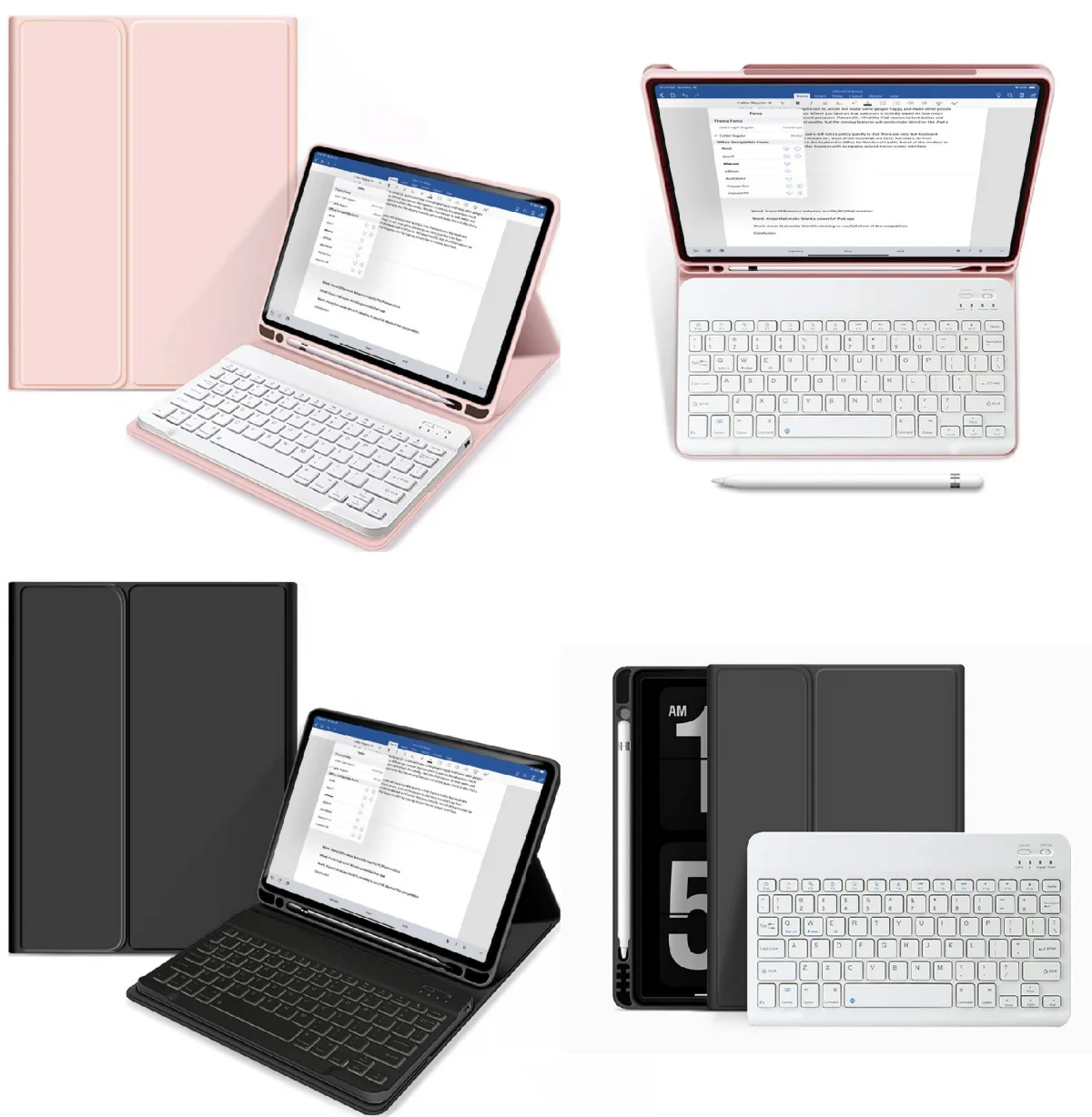 Pouzdro s klávesnicí TechProtect SC Pen + Keyboard iPad 10,9" (2022/