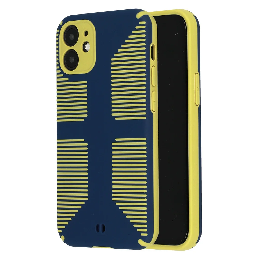 Pouzdro TEL PROTECT Grip Case Apple iPhone 12 Pro Max - Tmavě modré