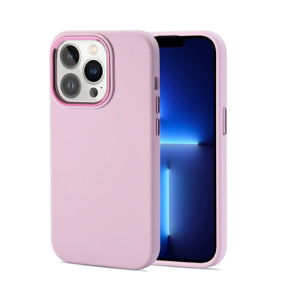 Pouzdro Tech-Protect Liquid iPhone 14 Pro Max - Růžové