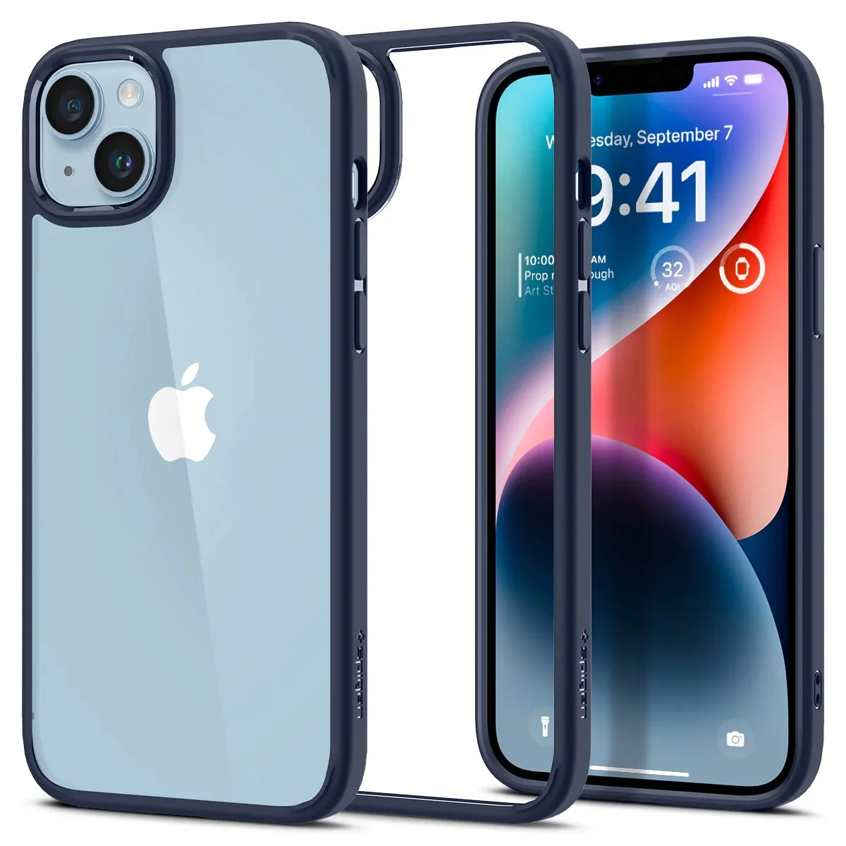 Pouzdro Spigen Ultra Hybrid iPhone 14 Plus - Navy Blue