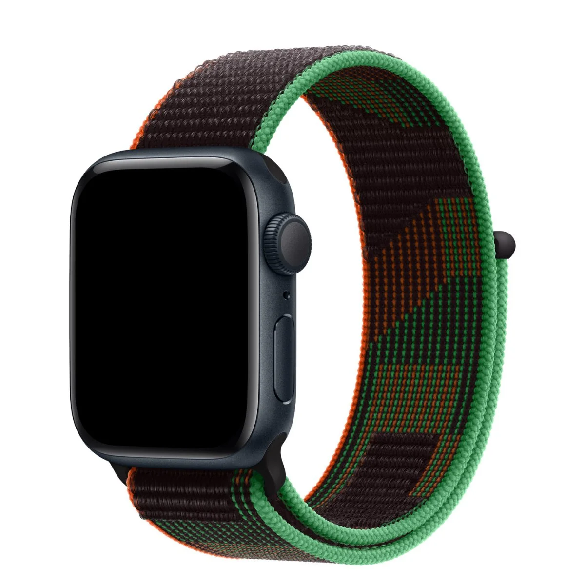 Řemínek iMore NYLON Apple Watch Series 4/5/6/SE 44mm - Black Unity