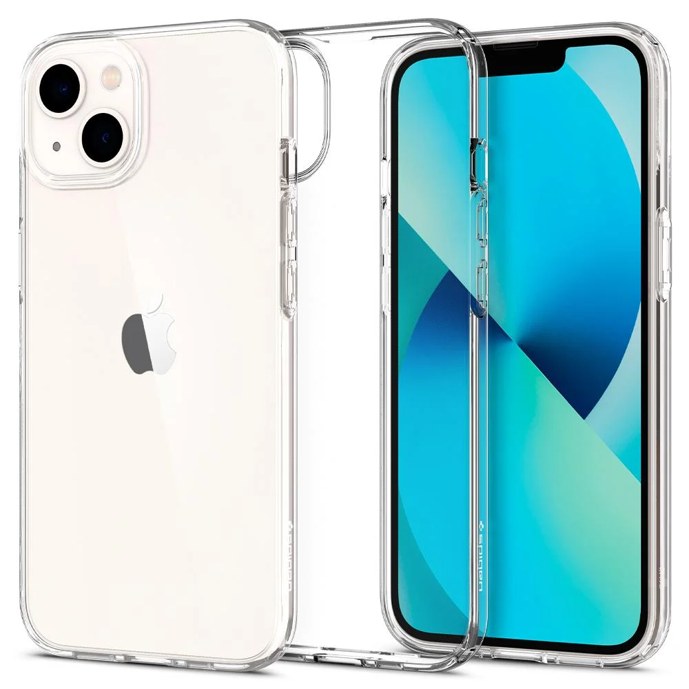 Pouzdro SPIGEN LIQUID CRYSTAL iPhone 13 čiré