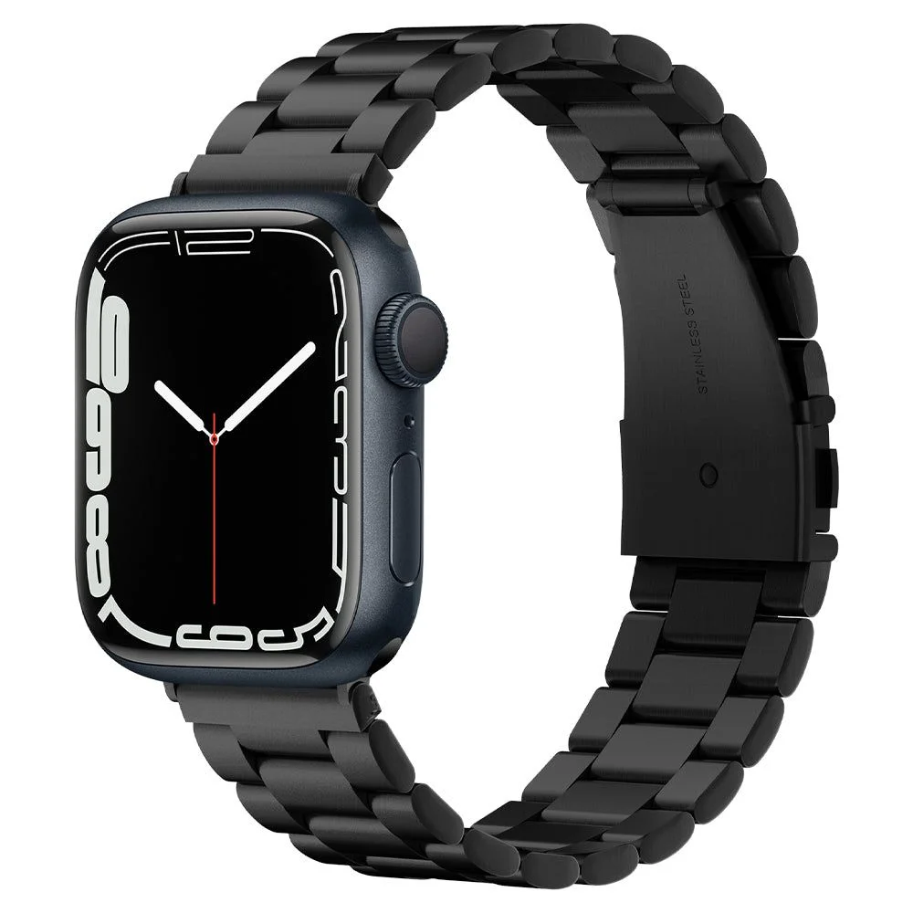Řemínek Spigen Modern Fit Metal Band Apple Watch Ultra 1/2 (49mm) - Černý