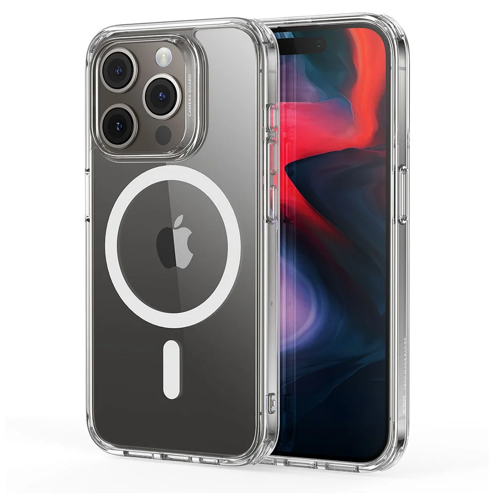 Pouzdro ESR Classic Hybrid Case HaloLock iPhone 15 Pro Max - Čirá