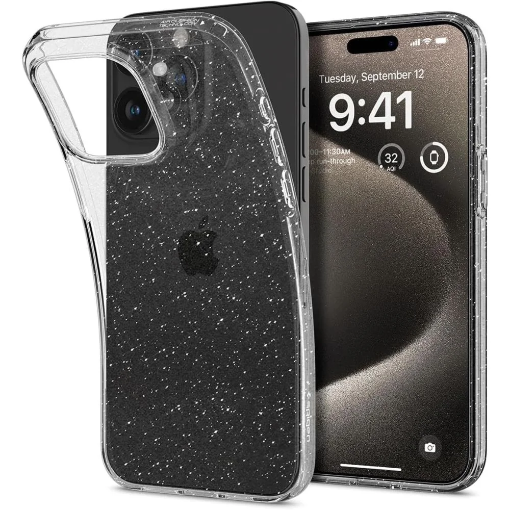 SPIGEN LIQUID CRYSTAL iPhone 15 Pro Max GLITTER CRYSTAL