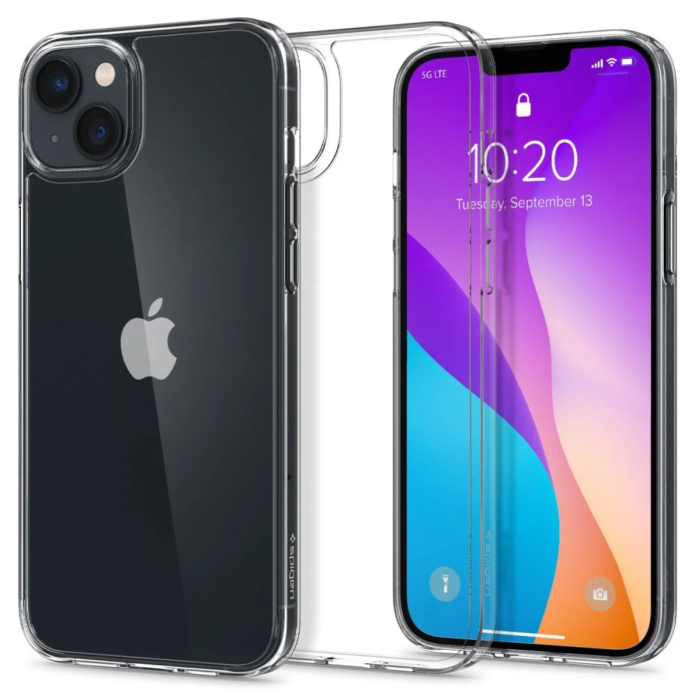 Pouzdro Spigen Air Skin Hybrid iPhone 15 Plus crystal čiré