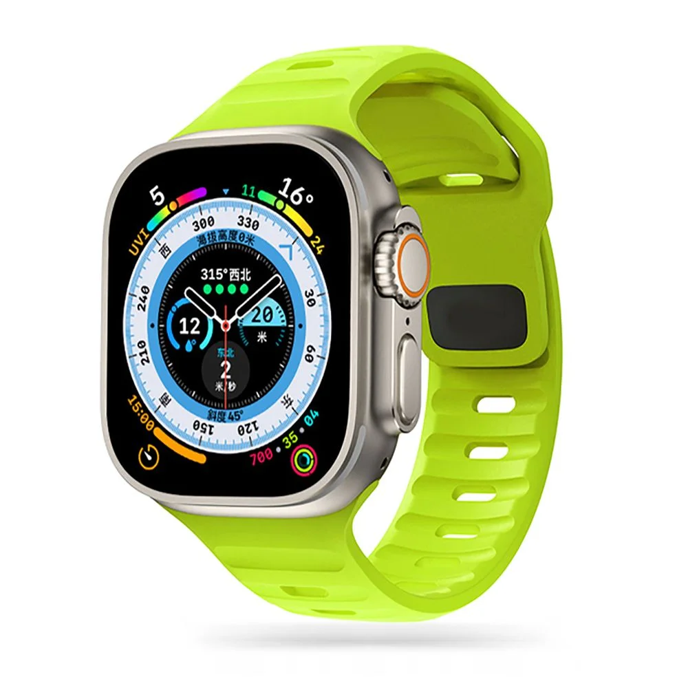 Tech-Protect IconBand LINE pro Apple Watch 4/5/6/7/8/9/SE a Ultra 1/2 (44/45/49mm) - Limetkový - Limetková