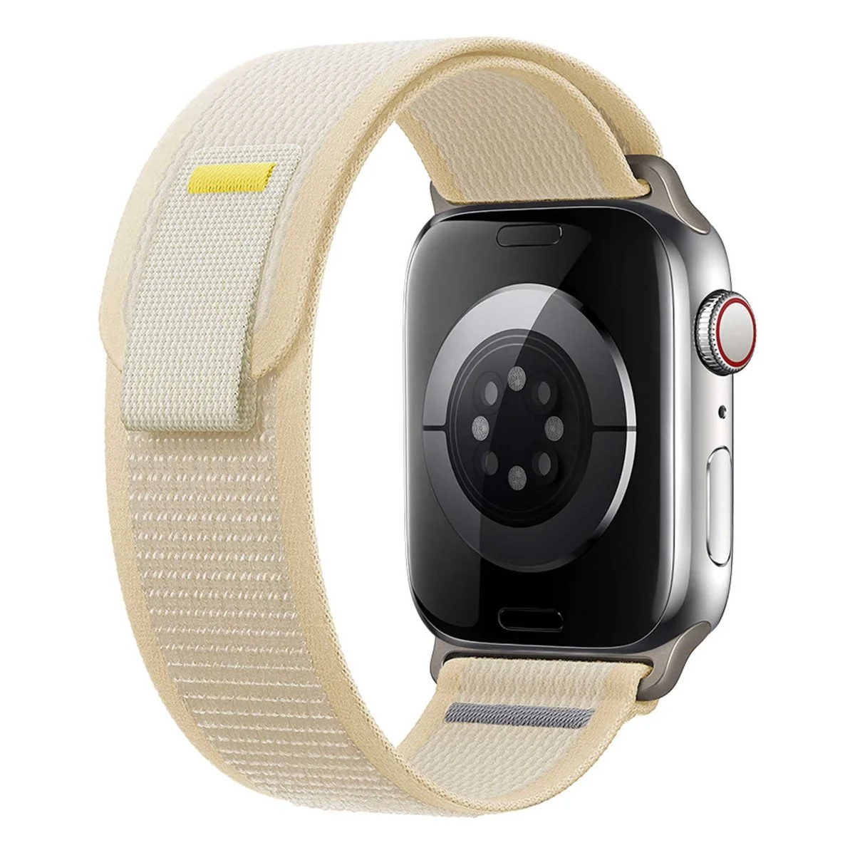 iMore Řemínek Trailový tah Apple Watch Series 6/5/4 a SE (40mm) - hvězdně bílá