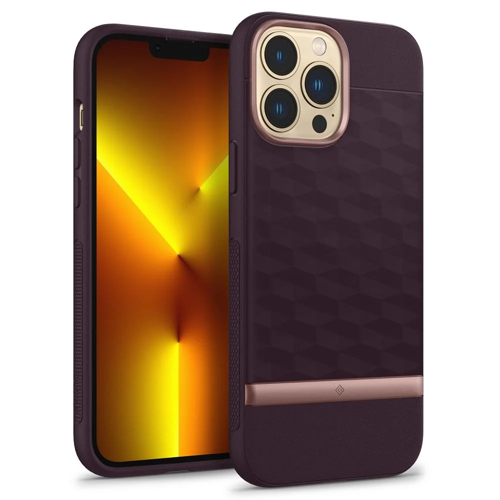 Pouzdro Caseology Parallax iPhone 13 Pro Max - Burgundy