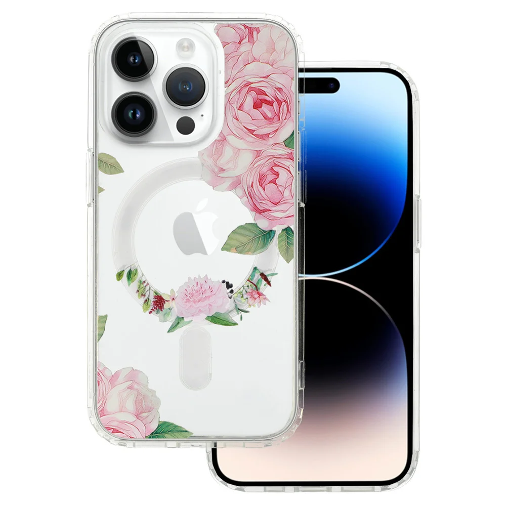 Tel Protect Flower Magsafe Iphone 15 - Design 1