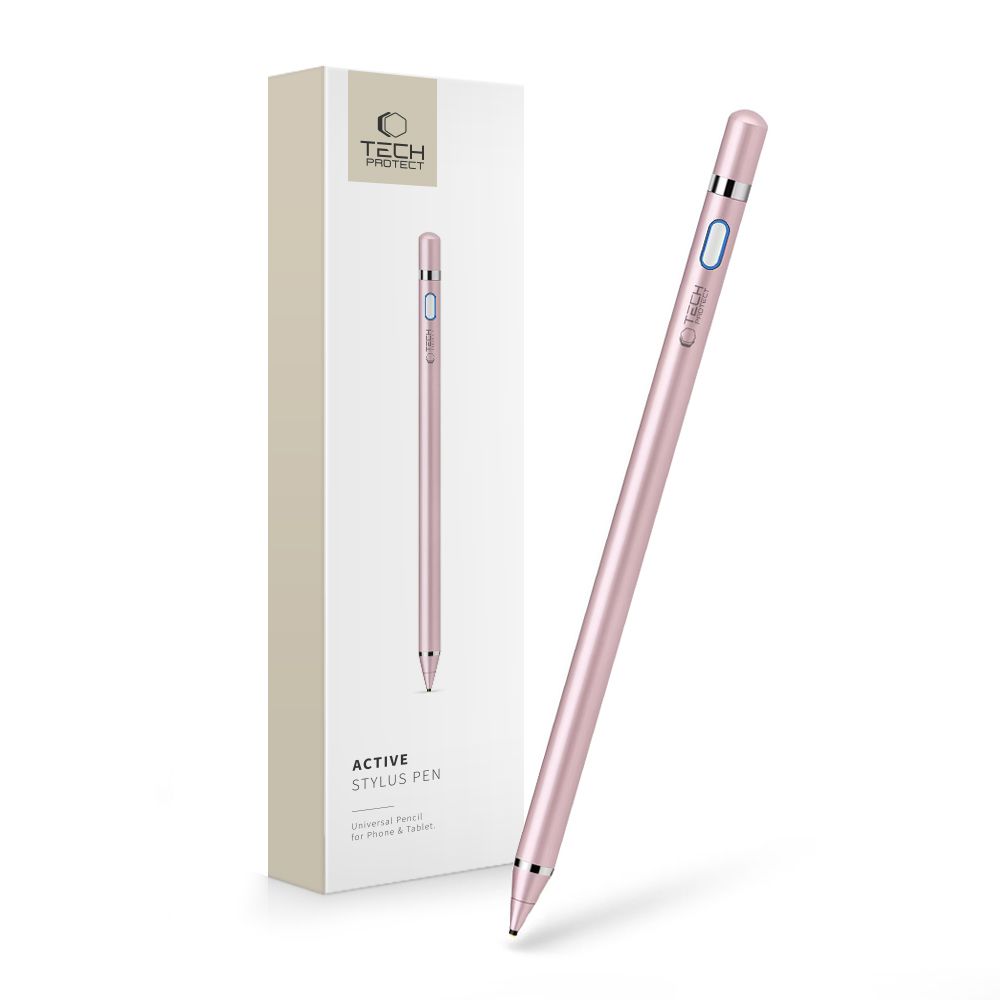 Tech-Protect Active Stylus Pen - Růžová