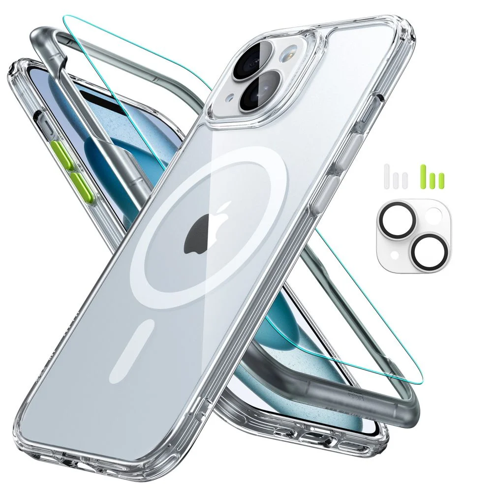 Kryt ESR Classic Pro Case HaloLock MagSafe SET iPhone 15 - Clear