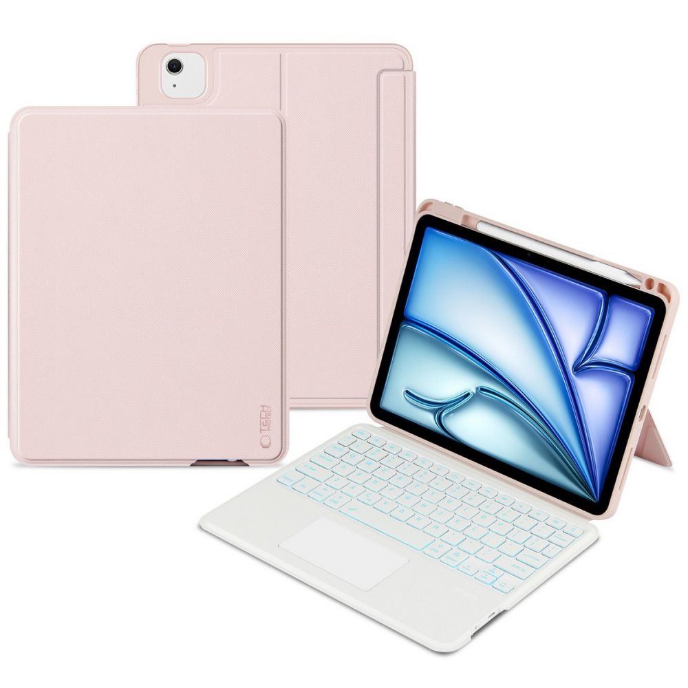 Pouzdro s klávesnicí Tech-Protect SCMAG Pen iPad Air 11" 2024 / Air 10,9" 2022-2020 černé