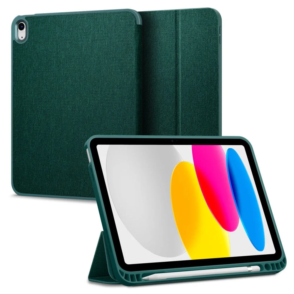 Pouzdro Spigen Urabn Fit Apple iPad 10,9" (2022) - Midnight Green