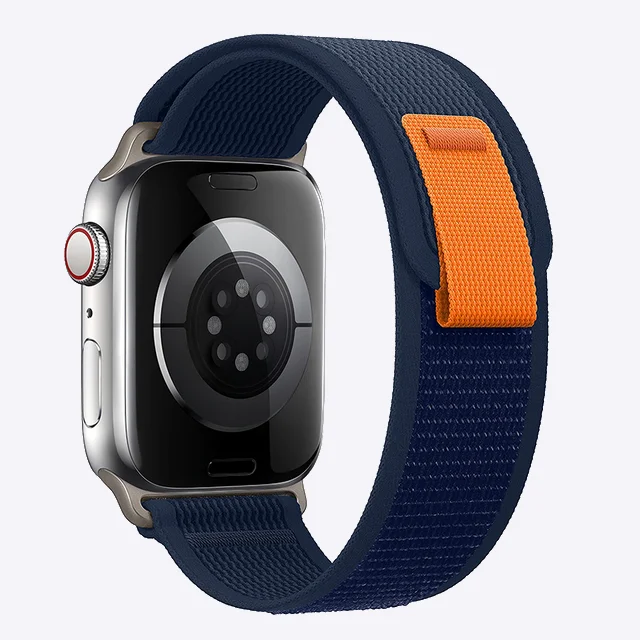 iMore Řemínek Trailový tah pro Apple Watch Ultra 1/2 (49mm) - půlnočně modrá
