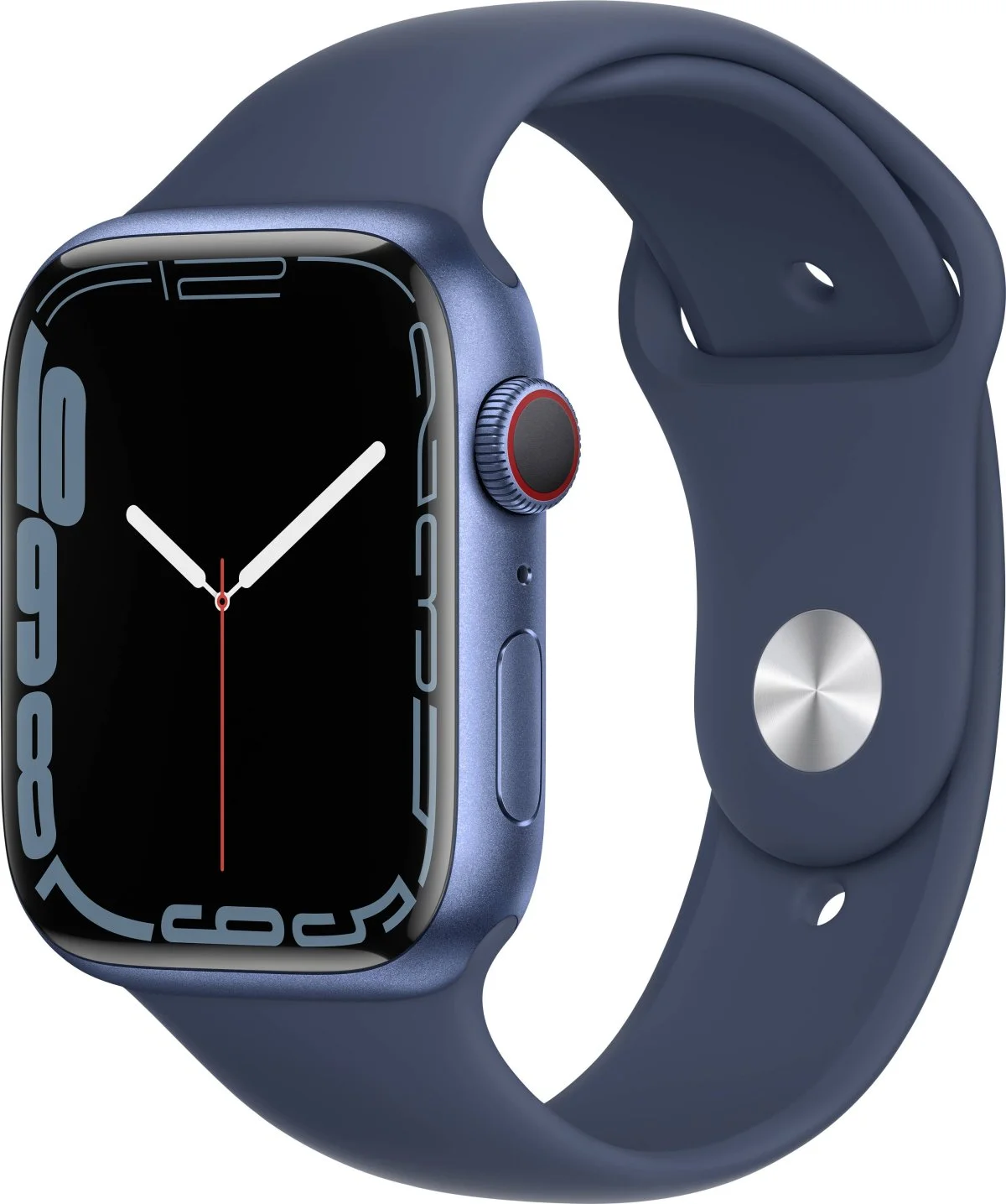 Řemínek iMore SmoothBand pro Apple Watch Series 9/8/7 (41mm) - Hlubokomořsky modrý