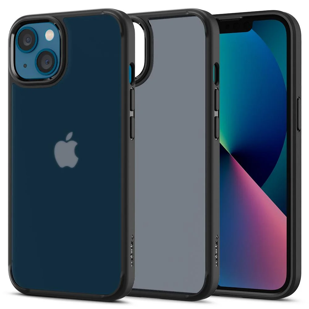 Pouzdro Spigen Ultra Hybrid Matte iPhone 13 - Frost Black