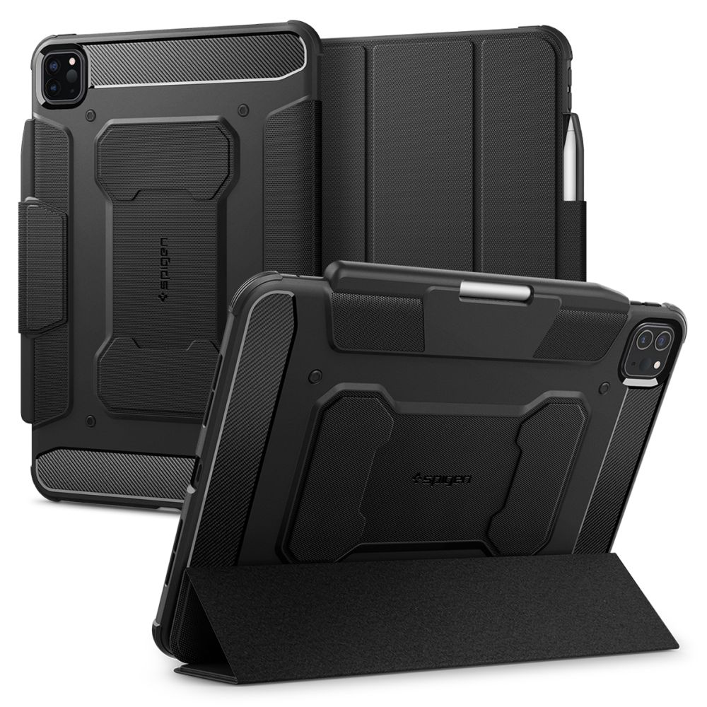 Pouzdro Spigen Rugged Armor Pro na Apple iPad Pro 11" (2024) černé