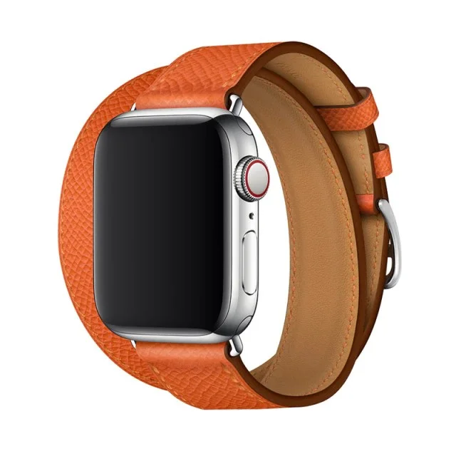 Řemínek iMore Double Tour Apple Watch Series 3/2/1 (38mm) - Oranžový