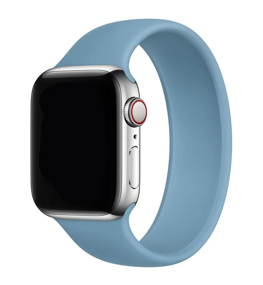 Řemínek iMore Solo Loop Apple Watch Series 4/5/6/SE 40mm - Seversky modrá (XS)